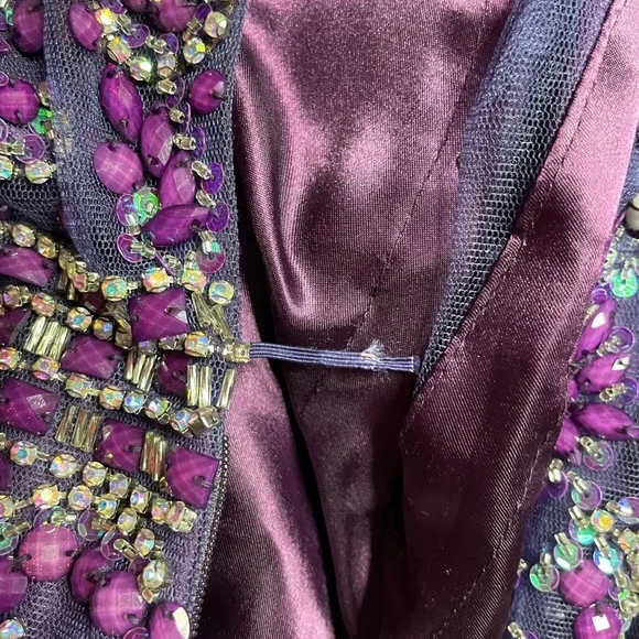 Tiffany Eggplant dress - Picture 6 of 9